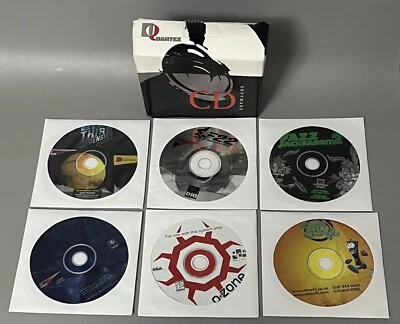 Vtg PC Game Lot- Quantex -Jazz Jackrabbit 2, Tonic Trouble, O Zone, F22 G Police - Image 1 of 4