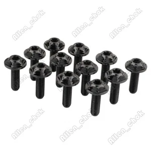 12PCS For Honda Front Brake Disc Rotors Mounting Bolts Screws CBR600F 2001-2007 - Picture 1 of 5