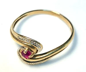 Magnifico Anello Oro 18 Carati - Rubino - 1.37 G - Picture 1 of 3