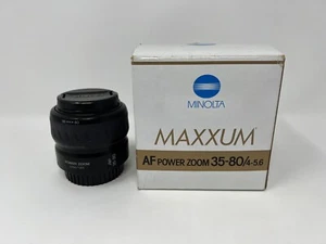 Minolta Maxxum AF Power Zoom 35-80mm f/4-5.6 Lens - Picture 1 of 4