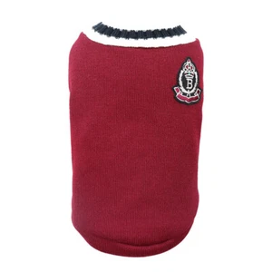 Knitted Dog Sweater Chihuahua Clothes Winter Knitwear Pet Cat Puppy Jumper Vest - Picture 1 of 16