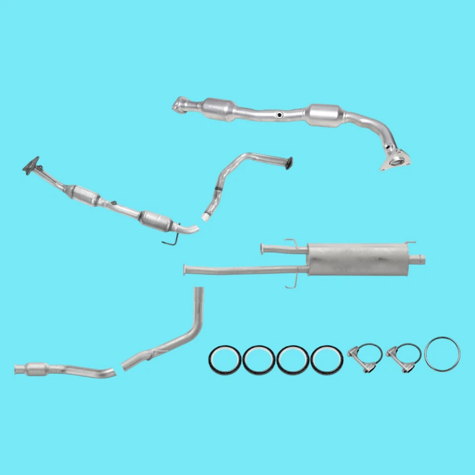 完整排气 2010 - 2017 年丰田苔原 5.7 升 145.7 英寸轴距 — 第 1/1 张图片