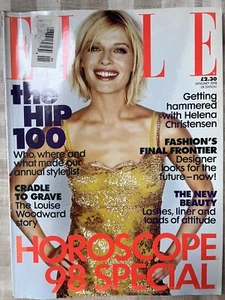 Elle UK January 1998 Magazine - Picture 1 of 1