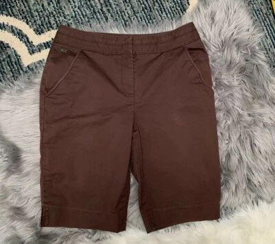 Cutter & Buck Bermuda Walking Shorts Woman’s Size US 8 EUR 38 Brown - Image 1 of 4