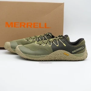 Merrell Trail Glove 7 Barefoot Hiking Shoes Men's J068141 Avocado/Beluga Vibram - Picture 1 of 22
