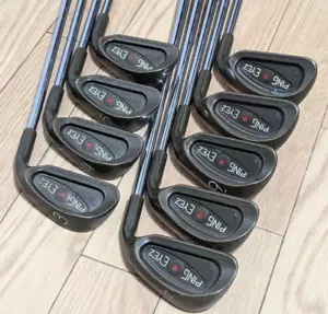 Ping Eye2+ Beryllium Copper Red Dot Iron Sets #3-9,W,S(9Clubs) / ALDILA HM 40 - Picture 1 of 12