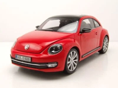 WELLY - VOLKSWAGEN Nuovo Maggiolino 2012 Rosso - 1/18 - WEL18042ROUGE - Immagine 1 di 4
