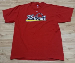 MAJESTIC 2008 NL ALL STAR GAME ASG PHILLIES #29 RAUL IBANEZ T-SHIRT JERSEY SZ XL - Picture 1 of 6