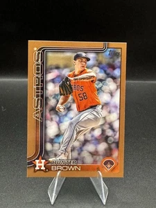 Cazador de béisbol Topps Serie 2 2025 marrón #693 dorado/2025 Houston Astros - Imagen 1 de 3