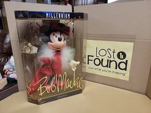 NEW 1999 Mattel Disney Minnie Mouse Millennium Doll Bob Mackie New Years Eve - Picture 1 of 14