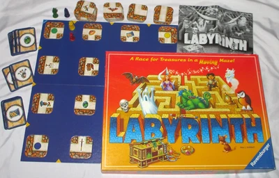 2007 Ravensburger LABYRINTH Moving Mazes Family Board Game Complete w/ Subs - Image 1 of 4