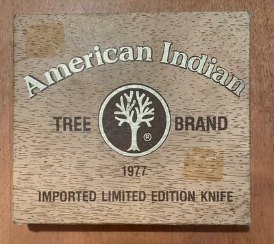 1977 Boker Tree Brand "American Indian Limited Edition" Canoe Knife NEW OS - Image 1 of 4