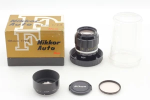 [Top MINT w/ Hood in Box] Nikon New Nikkor-P 105mm f/2.5 Non Ai Lens From JAPAN - Picture 1 of 15