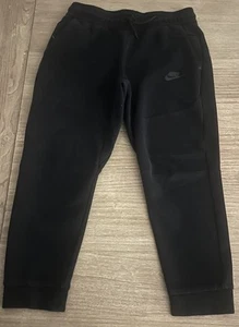 Nike Pants Boys Med + Extended Size Sportswear Tech Fleece Jogger Drawstring EUC - Picture 1 of 7