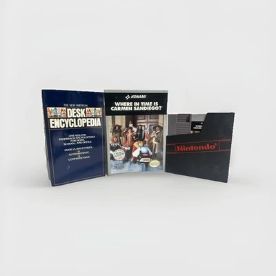 Where in Time is Carmen SANDIEGO Nintendo Entertainment System 1991 NES - Image 1 of 4