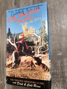'Elk Hunting Tactics For The 90's' With Dirk & Colt Ross 1991 VHS - Picture 1 of 6