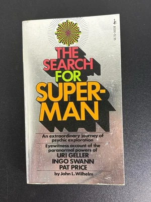 The Search for Superman by John L. Wilhelm - 1st edition 1976 - Kreskin coll. - Image 1 of 4