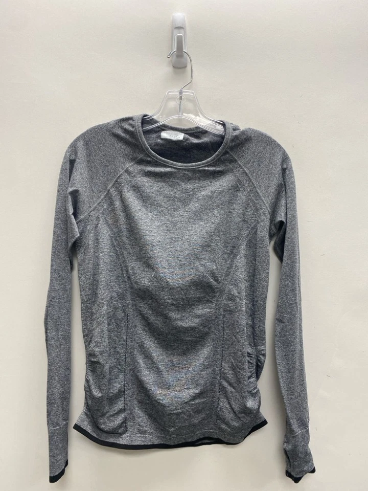 Top deportivo Athleta talla M gris/negro jaspeado Foto 1 de 1