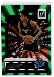2022-23 Donruss Josh Minott RC #245 Holo Laser Green Minnesota Timberwolves - Picture 1 of 2