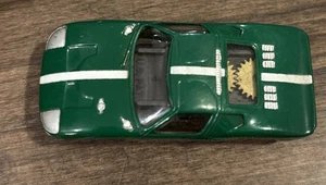 Vintage Aurora TJet Slot Car #1374 Ford GT40 In Green RARE & NICE - Picture 1 of 7