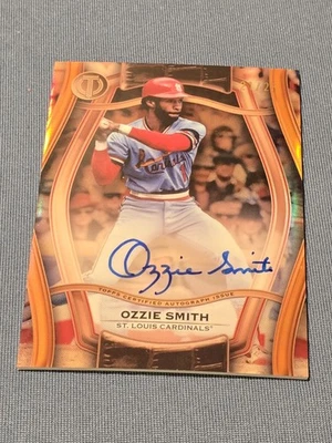 Ozzie Smith 2025 Topps Tribute Cardinals 21/25 Card#PTGA-OS - Image 1 of 4