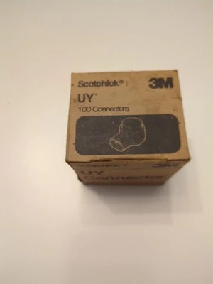 GENUINE 3M Scotchlok UY Tap Splicing Splice Connector  22-26 AWG 100 ct - Image 1 of 4