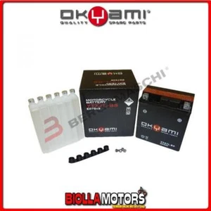 YTX7L-BS BATTERIA OKYAMI YAMAHA YBR125ED 125 2008- E07049 YTX7LBS - Foto 1 di 5