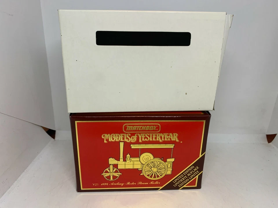 Matchbox Yesteryear Y21 1894 Aveling Porter Steam Roller Boxed NMIB