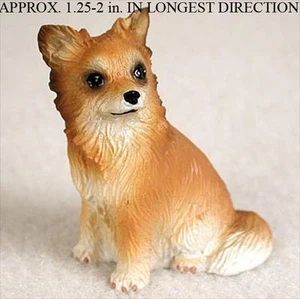 Chihuahua Mini handbemalte Figur handbemalt Langhaar - Bild 1 von 1