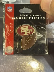 San Francisco 49ers Football Logo Pin NFL - Picture 1 of 2