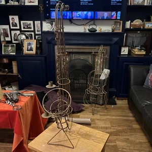 Metal Saxophone Shape Candelabra - Picture 1 of 5