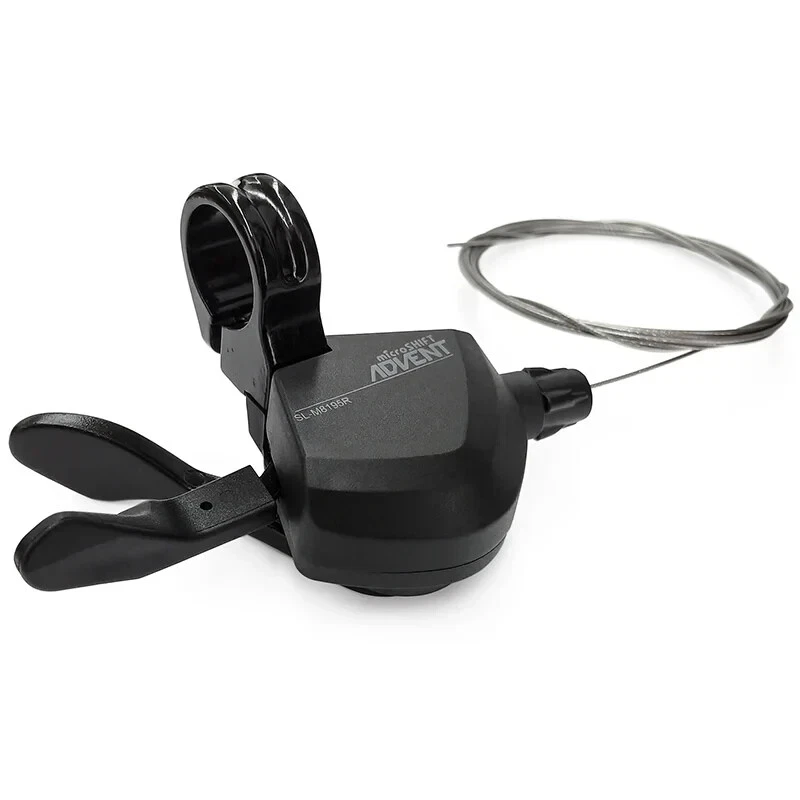 New microSHIFT ADVENT Xpress Plus 1x9 Speed Shifter Right Flat Bar Alu. Clamp - Image 1 of 1