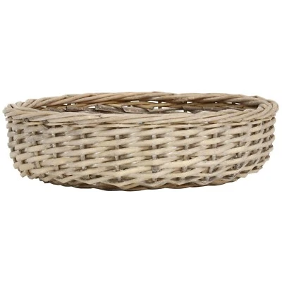 Bread Basket Oval Round Natural Willow Toast Display Hamper Fruit 26.5cm quality - Image 1 of 2