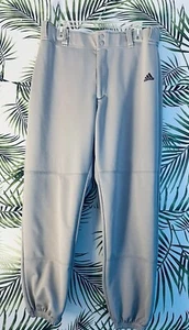 Adidas Men’s GRAY Baseball PANTS SIZE Large - Picture 1 of 6