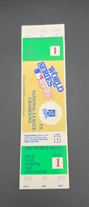 Boleto completo de la Serie Mundial 1985 juego sin usar 1 Royals Cardinals 100 GG 107 - Imagen 1 de 2