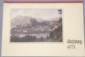 Salzburg Kalender Österreich 1971 Sammlerstück Vintage - Bild 1 von 4