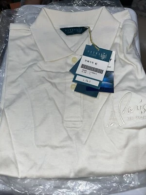 Astra Classic Woman’s Golf Shirt-Size L-Paris Las Vegas Embroidered On It,SPF 60 - Image 1 of 4