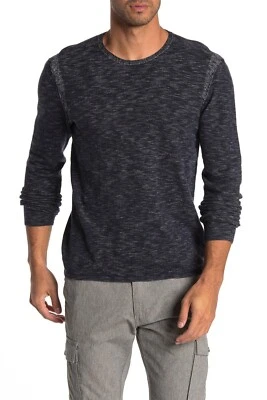 Suéter Pullover Tejido John Varvatos Star EE. UU. Para Hombre Azul Marino Tinte Espacial $168 Foto 1 de 3