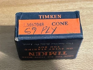 TIMKEN LM67048/LM67010 WHEEL BEARING CONE AND CUP Factory Sealed - Picture 1 of 4