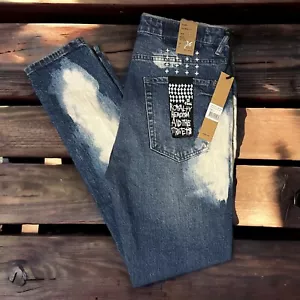 Neu mit Etikett Ksubi Van Winkle The Heavens Denim Jeans für Herren 36 x 32 (5000007193) - Bild 1 von 19