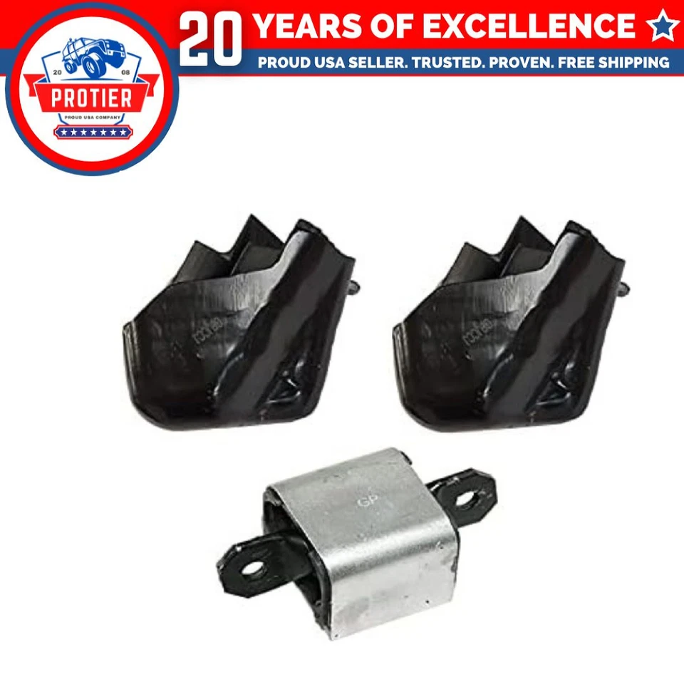 Motor & Trans Mount Fit 3PCS Dodge/Freightliner/ Mercedes-Benz Sprinter2500/350 - Image 1 of 1