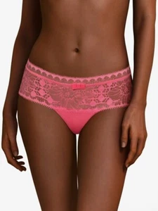 Chantelle Day to Night Pink Lace Hipster Panties Underwear L36209 Size Large - Picture 1 of 3