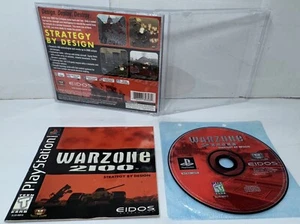 Warzone 2100 Sony PlayStation PS1 CIB Complete w/ Case & Manual Tested Works - Picture 1 of 11
