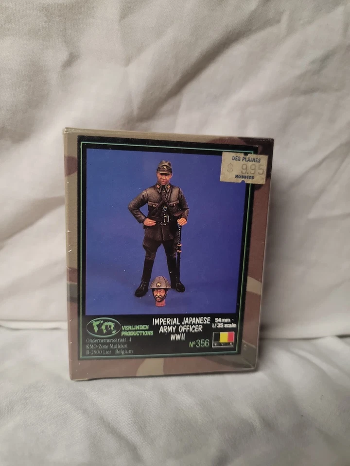 Verlinden VP 1/35 Model Military Kit Imperial Japanese Army Officer WWII 356 - Image 1 of 1