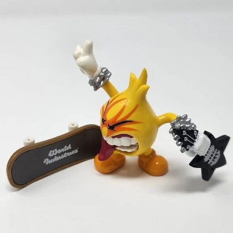 Tech Deck Dudes World Industries Heavy Metal Flame Boy Rocker 2008 Target Cover