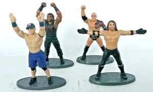 WWE Mini Mattel World Wrestling Entertainment Figurines Lot of 4 - Picture 1 of 5