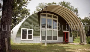 DuroSPAN Steel 40'x20'x20' Metal DIY Quonset Building Kits Open for Ends DiRECT - Picture 1 of 17