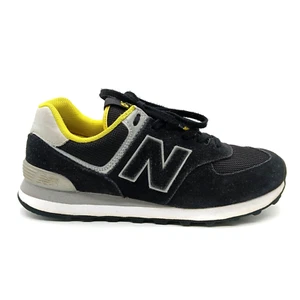 New Balance ML574FIG Black Gray Yellow FIGS 574 Sneakers Women's Size 7.5 D - Picture 1 of 19