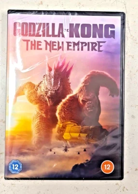 GODZILLA x KONG THE NEW EMPIRE      BRAND NEW SEALED GENUINE UK DVD - Image 1 of 2