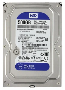 WD5000AAKX WD5000AAKX-08ANVA0 Western Digital Hard Drive 500Gb 3.5" SATAIII - Picture 1 of 3